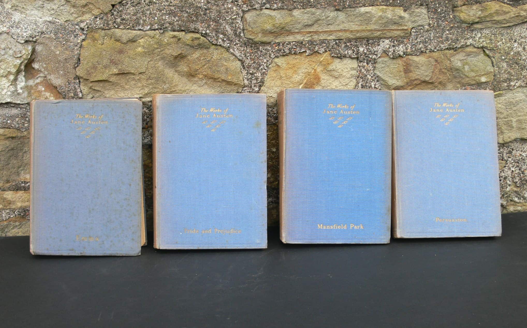 The Works of Jane Austen Complete Adelphi 1923 Seven Book Set